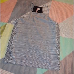 Francesca's Collections Black and White Alya top