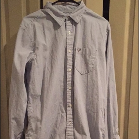 American Eagle Gray Shirt - Picture 1 of 3