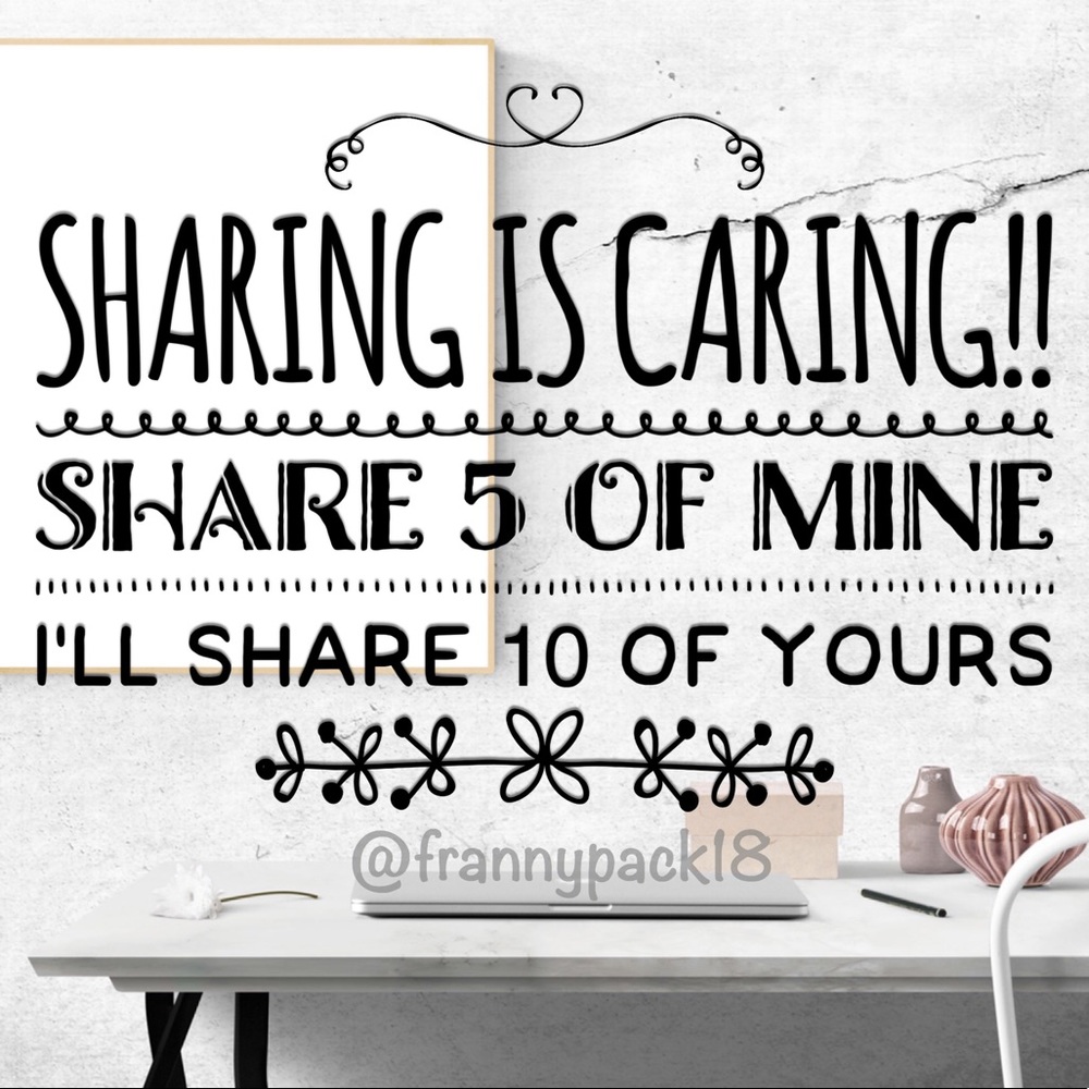 COMMENT THAT YOU SHARED SO I CAN REMEMBER TO SHARE
