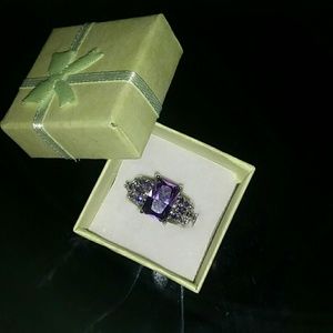 Beautiful authentic amethyst ring!