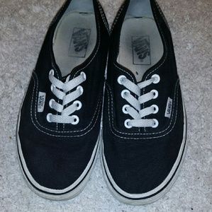 Pre Loved Black Vans Size Women's 7