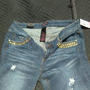 Material Girl Studded Jeans
