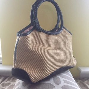 Cole Haan Straw handbag