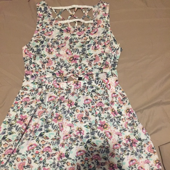H&M dress with open back detail...