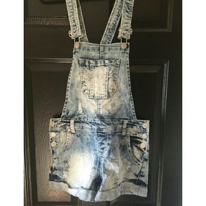 Overall Shorts