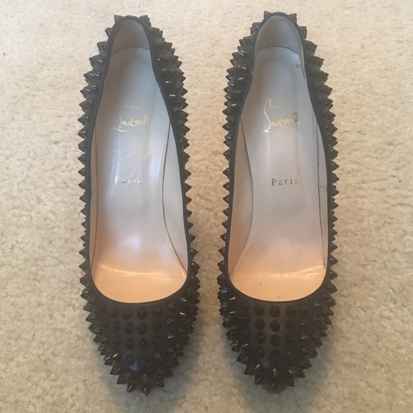Christian Louboutin Spiked Alti. Gently used.