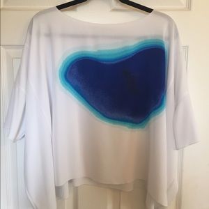 Rachel Roy loose fitting flowy top.