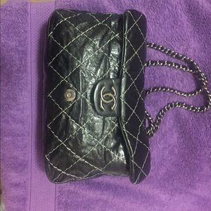 💯Authentic Chanel flap soft glazed calfskin SOLD