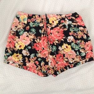 Cute Summer Flower Shorts