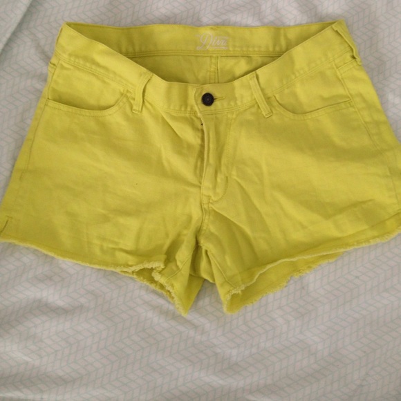 Neon Yellow Shorts