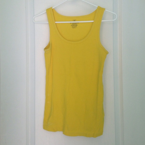 Yellow tank top