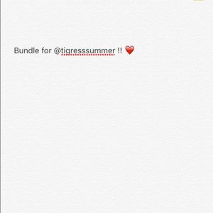 Bundle for tigresssummer