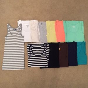 15 Old Navy tank tops