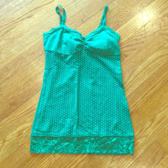 Green cami