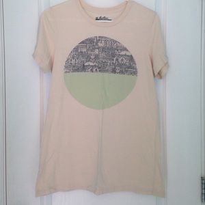 Cream colored Threadless T shirt