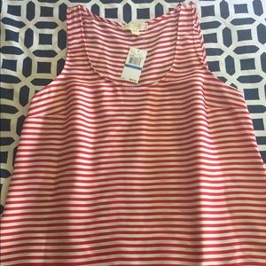 Michael Kors Striped Tank Top