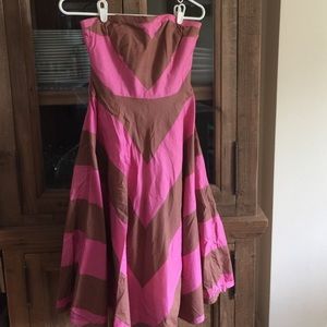 Plenty by Tracy Reese strapless dress size 4