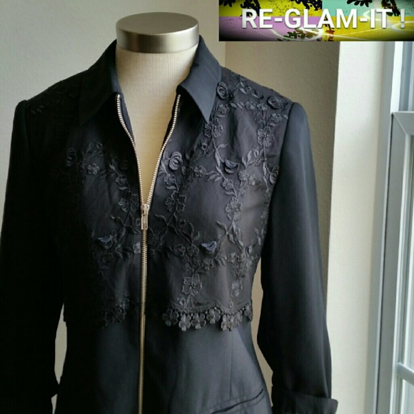 NEWPORT NEWS....VINTAGE LACE......BLAZER - Picture 2 of 4