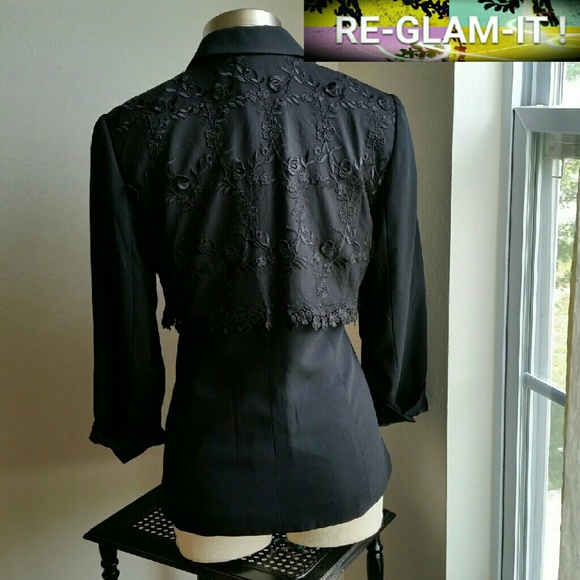 NEWPORT NEWS....VINTAGE LACE......BLAZER - Picture 3 of 4