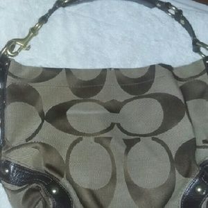 Authentic coach purse
