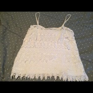 Summer lace tank top