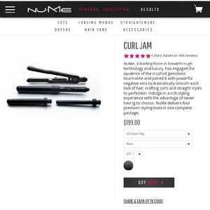 Nume curl jam set New Never Used