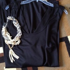 Black little dress. See last pic for back