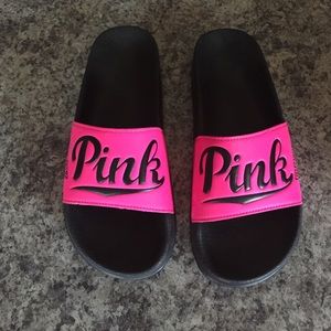 Victoria Seceret Pink slides