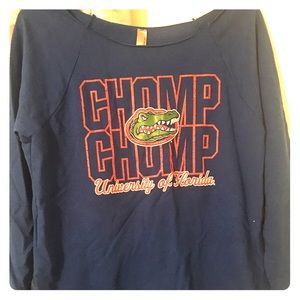 Gator Off the shoulder 3/4 sleeve sweater
