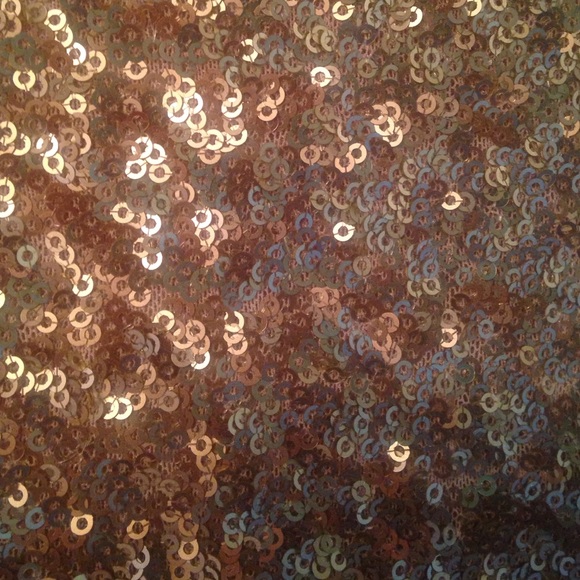 Gold Sequence Detail Dress - Picture 2 of 4