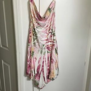 Pink Floral Dress