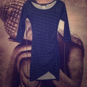 Adorable navy blue dress size small