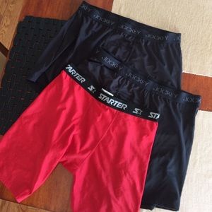 3 pairs of men's boxers