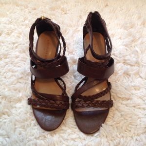 Ann Taylor strappy heels