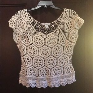 Lace top!