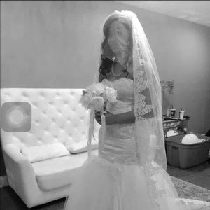 Beautifully hand made wedding dress