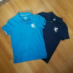 Lot of 2 Men's Express Polos
