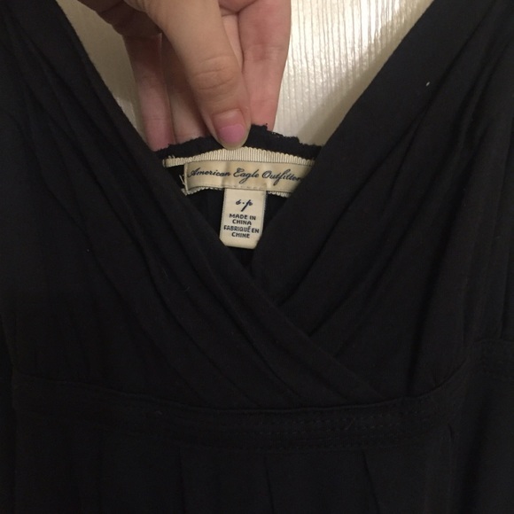 American Eagle cotton black dress - Picture 2 of 2