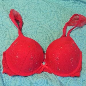 NWOT Jeweled VS Sexy Red Bra
