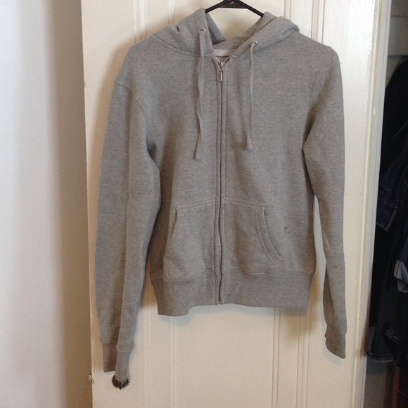 Gray Zip Up Hopdie