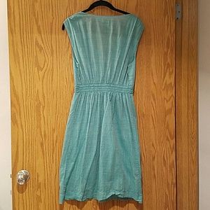 Max Studio Dresses - Max Studio Cotton Turquoise Dress sz L Max Studio Dresses - Max Studio Cotton Turquoise Dress sz L