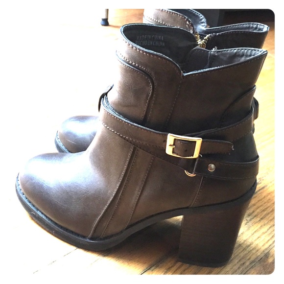 Brown Bootie Beauties Never Worn Final $22