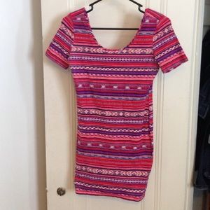 Forever 21 Tribal Bodycon Dress