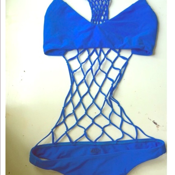 Mikoh Xavier bathing suit royal blue.