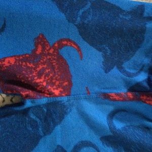 HTF unicorn bison kids L/XL leggings