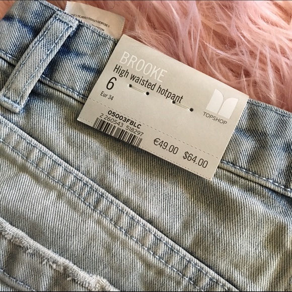 🙂 Top shop denim shorts🇺🇸 - Picture 3 of 3