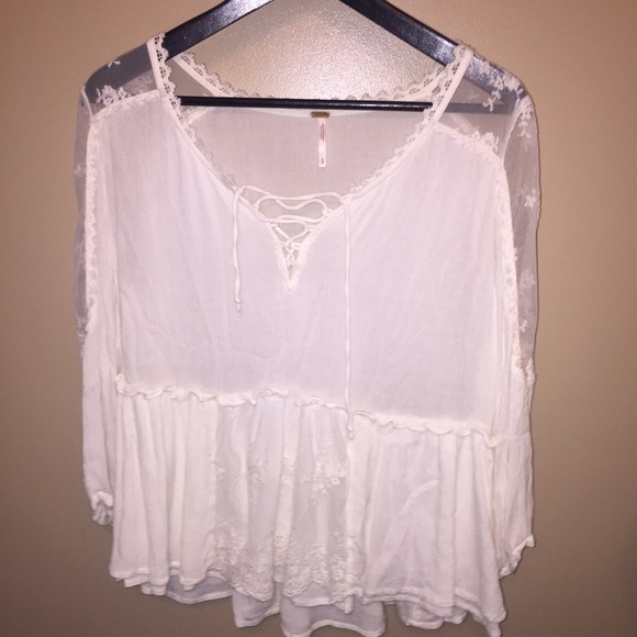 Free People Long Sleeve Top