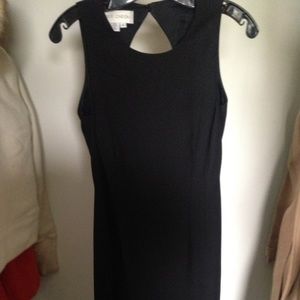 Simple black dress
