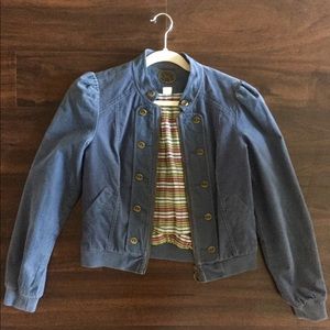 Anthropologie corduroy jacket