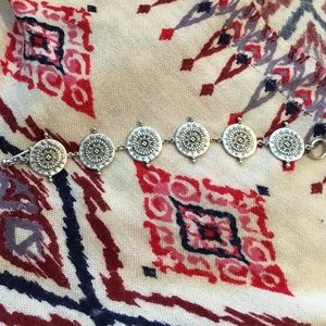 NEW!! Lucky Brand toggle close medallion bracelet